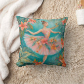 トロピカルバレリーナ枕 クッション (ブランケット)