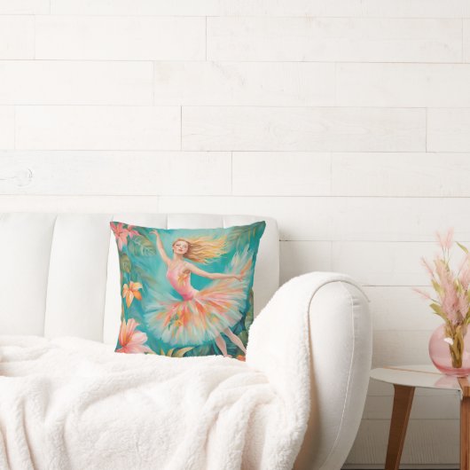 トロピカルバレリーナII枕 クッション (ソファ)