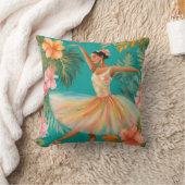 トロピカルバレリーナViI枕 クッション (ブランケット)