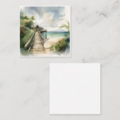 トロピカルバンガロービーチハウス ノートカード (正面/裏面)