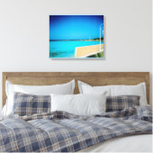 トロピカルバンテージキャンバスプリント キャンバスプリント (インサイチュ (寝室))