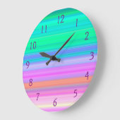 トロピカルバンドウォールクロック ラージ壁時計 (傾斜)