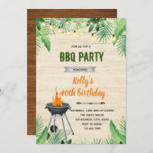 トロピカルバークの招待 招待状 (正面/裏面)