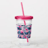 トロピカルバースデー アクリルタンブラー (左)