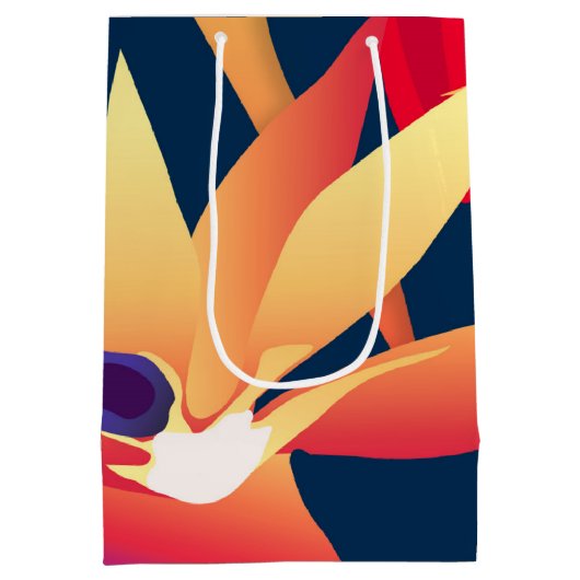 トロピカルバードオブパラダイス抱き枕M ミディアムペーパーバッグ (裏面)