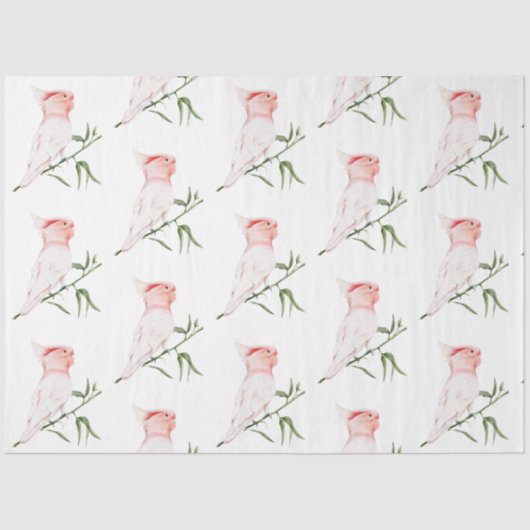 トロピカルバードシリーズ専攻の：ミッチェルデザイン2 薄葉紙 (正面)