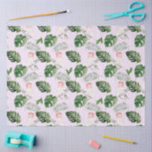 トロピカルバードシリーズ専攻の：ミッチェルデザイン5 薄葉紙 (クラフト)