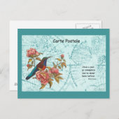 トロピカルバードトラベルワールドマップ ポストカード (正面/裏面)