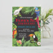 トロピカルバードパーティーへの招待 招待状 (スタンド正面)