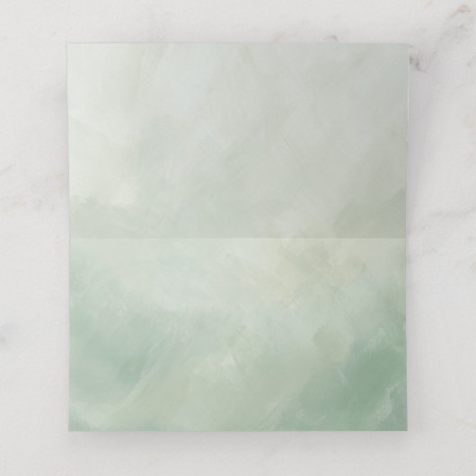 トロピカルバ葉ナナナの結婚葉や宴会 プレイスカード (内部開封)