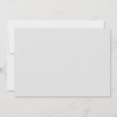 トロピカルパイナップルフラミンゴブライダルシャワー招待状 招待状 (裏面)