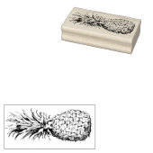 トロピカルパイナップルフルーツハワイアンフローラ植物学 ラバースタンプ (押印)