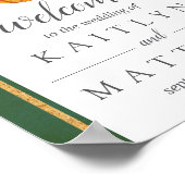 トロピカルパイナップル結婚コレクションへようこそ ポスター (角)