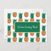 トロピカルパイナップル, オーダーメイドテキスト ポストカード (正面/裏面)