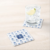 トロピカルパイナップル スクエアペーパーコースター (インサイチュ)