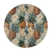 トロピカルパイナップル フラワー ウェディング カッティングボード (正面)