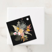 トロピカルパイナップル ブライダルシャワー フェイバータグ (インサイチュ)