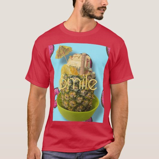 トロピカルパイナップル Tシャツ (正面)