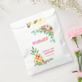 トロピカルパイナップルMAHALOすべての誕生日ありがとう フェイバーバッグ (封をした状態)