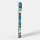 トロピカルパステルリーフパターン Case-Mate iPhoneケース (裏面 / 右)