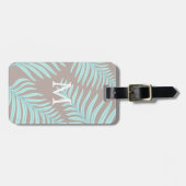 トロピカルパステル⎢モノグラムラゲージタグ ラゲッジタグ (正面横)