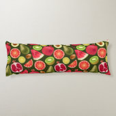 トロピカルパターン抱き枕 ボディピロー (裏面)