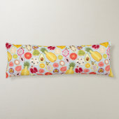 トロピカルパターン抱き枕 ボディピロー (裏面)