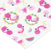 トロピカルパターン,フラミンゴ,スイカ,花 ミディアムテーブルランナー (コーナー)