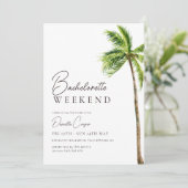 トロピカルパモダンームバチェロレッテ週末 招待状 (スタンド正面)