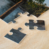 トロピカルパラダイスアットサンセットフィジー ジグソーパズル (側面)