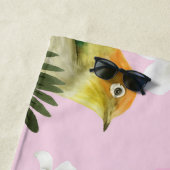 トロピカルパラダイスウェディングパーティーの好意ビーチタオル ビーチタオル (インサイチュ)