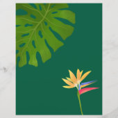 トロピカルパラダイスグリーン空白の (裏面)