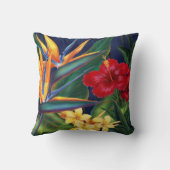 トロピカルパラダイスススクエアデコレーターピローズ クッション (裏面)