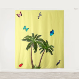 トロピカルパラダイスタペストリー タペストリー