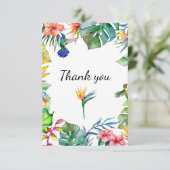 トロピカルパラダイステーマ サンキューカード (スタンド正面)