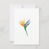 トロピカルパラダイステーマ 出欠カード (裏面)