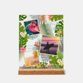 トロピカルパラダイストラベルメモリーフォトシー アクリルサイン (正面)