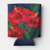 トロピカルパラダイスハイビスカスハワイアン 缶クーラー (正面)