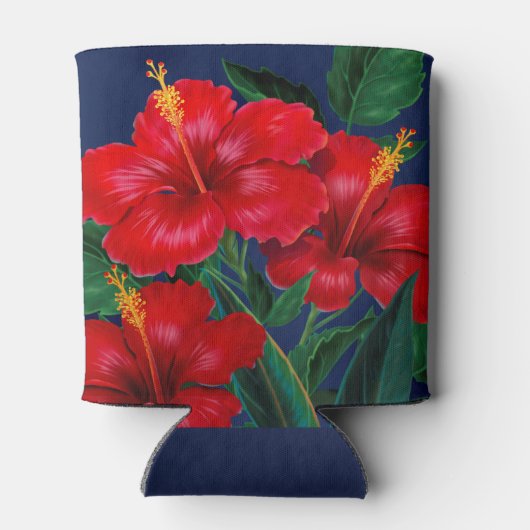 トロピカルパラダイスハイビスカスハワイアン 缶クーラー (裏面)