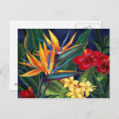 トロピカルパラダイスハガキ ポストカード (正面/裏面)