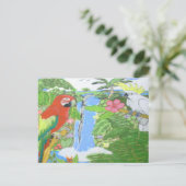 トロピカルパラダイスハガキ ポストカード (スタンド正面)