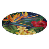 トロピカルパラダイスハワイアンフローラカッティングボード カッティングボード (角)
