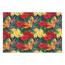 トロピカルパラダイスハワイアンフローラスモールトリオ