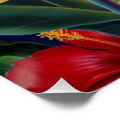 トロピカルパラダイスハワイアンフローラポスター ポスター (コーナー)