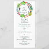 トロピカルパラダイスハワイアンフローラ結婚リース メニュー (正面)