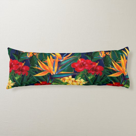 トロピカルパラダイスハワイアンフローラ ボディピロー (正面)