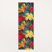 トロピカルパラダイスハワイアンフローラ ヨガマット (正面)