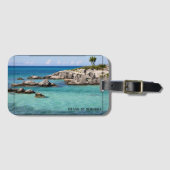 トロピカルパラダイスバミューダ ラゲッジタグ (正面横)