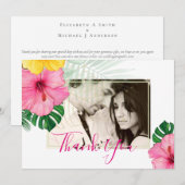 トロピカルパラダイスビーチウェディング ヴィブラントフラワーズ (正面/裏面)