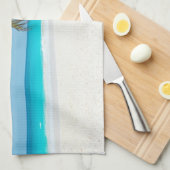 トロピカルパラダイスビーチ キッチンタオル (四つ折り)